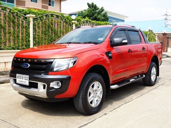 FORD RANGER ALL NEW DOUBBLE CAB 2.2 HI-RIDER WILDTRAK (6 AIRBAGS) ปี 2015 เกียร์MANUAL 6 SPEED